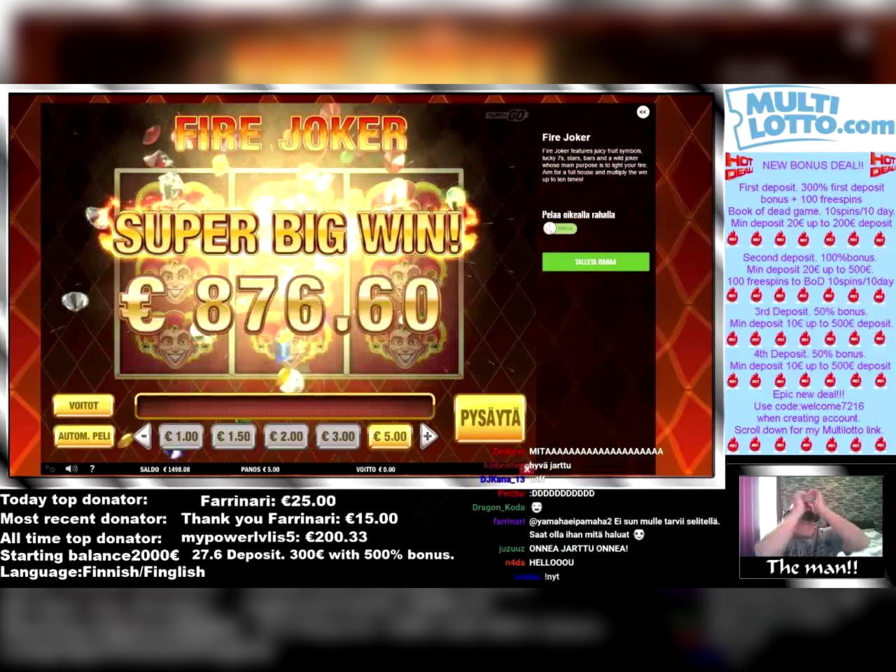 EUR 300 Boleto de casino gratis en Power Spins Casino